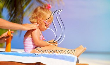 تعرفي على بدائل واقي الشمس لطفلك