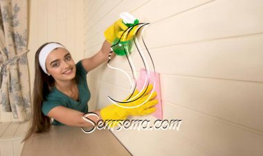 طريقة سهلة لتنظيف حوائط المنزل