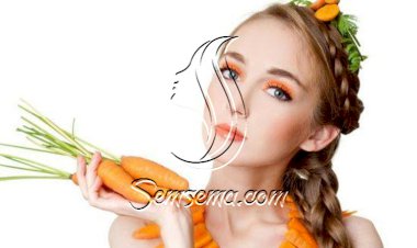 الجزر لحساسية البشرة