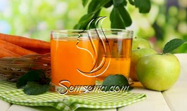 عصير التفاح لازالة الكرش وسد الشهيه