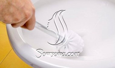طريقة تنظيف التواليت