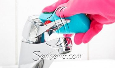 طريقة سهلة وبسيطة لتنظيف الحنفيات من الكلس