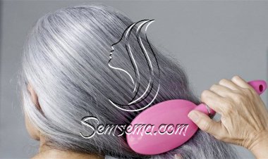 التخلص من الشعر الابيض باستخدام قشر البطاطس