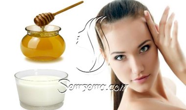 ماسك الحليب والعسل لبشرة نضرة