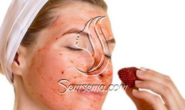 ماسك الفراولة للبشرة الجافة