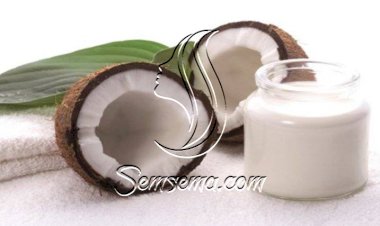 حليب جوز الهند لنمو الشعر