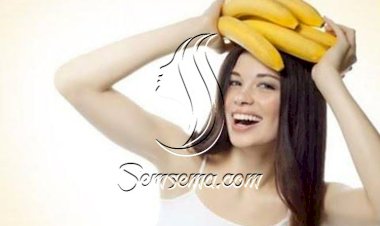 خلطة قشر الموز لتنعيم الشعر