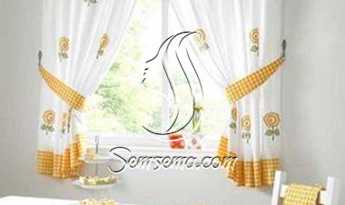 إرشادات لاختيار ستائر المطبخ