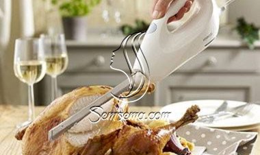 السكين الكهربائي ينجز أعمالك المطبخية