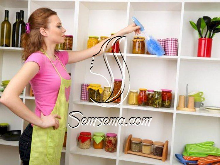 نصائح تنظيف خزائن المطبخ