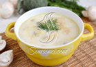 طريقة عمل شوربة كريمة بالمشروم