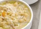 طريقة عمل شوربة الحمص بقطع الدجاج