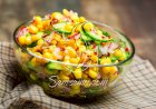 طريقة عمل سلطة الخيار والفلفل بالذرة