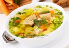 طريقة عمل شوربة الخضروات بالدجاج