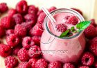 طريقة عمل سموثي التوت باللبن