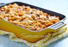 طريقة عمل طاجن المكرونة باللحم المفروم والجبن الشيدر