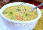 طريقة عمل شوربة بروكلي بالجبنة والخضار