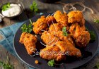 طريقة عمل أجنحة الدجاج الحارة