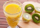 طريقة عمل سموثي الكيوي بالبرتقال
