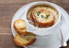 طريقة عمل شوربة البصل بالجبنة