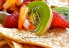 طريقة عمل رقائق القرفة مع سلطة الفواكة