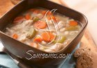 طريقة عمل شوربة ديك رومي بالجزر للكريسماس