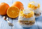 طريقة عمل كاسات الجرانولا بالبرتقال