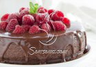 كيك الشوكولاتة بالتوت الأحمر اللذيذ