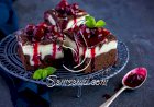أسرع وصفة كيك الشوكولاتة بالكرز