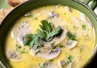 شوربة الفطر الكريمية