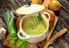 شوربة البطاطس بالكرّاث