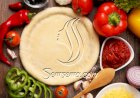 عجينة البيتزا بالزبادي