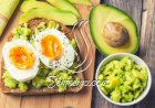 ساندويش الأفوكادو والبيض للرجيم
