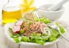 سلطة الخس مع التونة