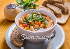شوربة المكرونة مع الخضار