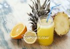 عصير الأناناس مع الحمضيات لمناعة قوية