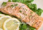 طريقة عمل شرائح السلمون بالفرن