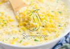 طريقة عمل شوربة الذرة بالقشطة و الجبن