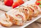 طريقة عمل لفائف الدجاج المحشية