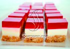 طريقة عمل الجلي مع الكريمة والبسكويت