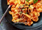 طريقة عمل الباستا الايطالية بالصلصة الحمراء