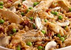 طريقة عمل الارز بالفطر والدجاج