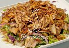 طريقة عمل سلطة شاورما الدجاج