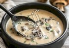 طريقة عمل شوربة كريمة الفطر