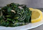 طريقة عمل السبانخ بالزيت سورية