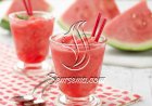 طريقة عمل عصير البطيخ المثلج