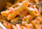 طريقة عمل الباستا بالخضار والصلصة الحمراء
