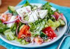 طريقة عمل سلطة الخضار بالجبن