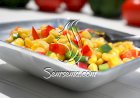 طريقة عمل سلطة الذرة مع الخضار