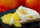 تشيز كيك بدقيق الذرة والليمون الشهية